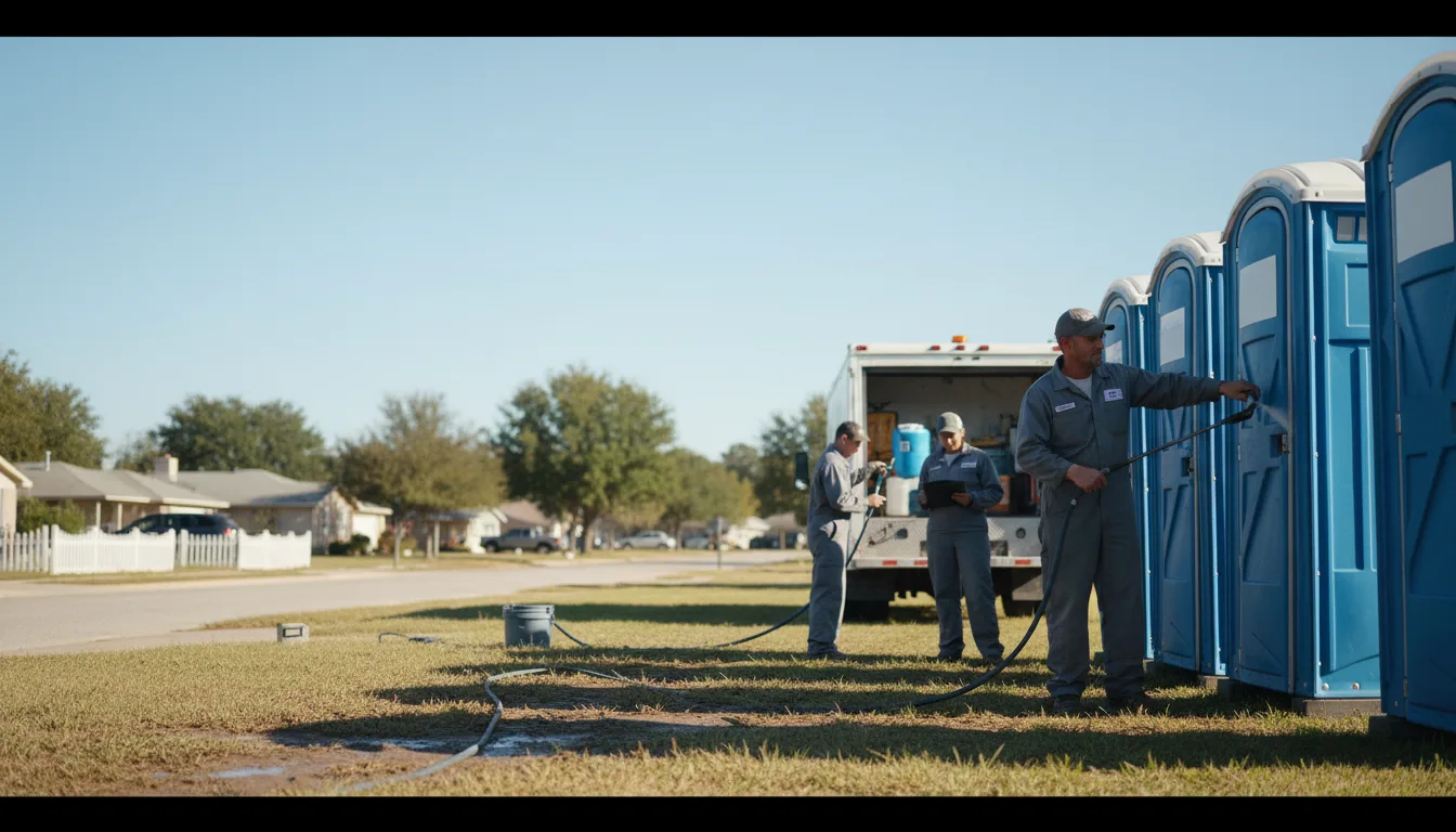 Long-Term Portable Toilet Rental in Casa, AR near me